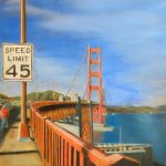 Golden Gate, 2003, Öl-Tempera